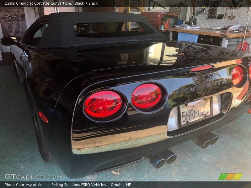 Black / Black 1999 Chevrolet Corvette Convertible