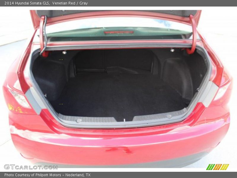 Venetian Red / Gray 2014 Hyundai Sonata GLS
