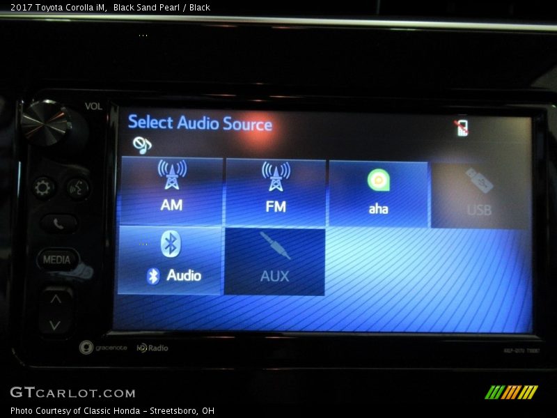 Black Sand Pearl / Black 2017 Toyota Corolla iM