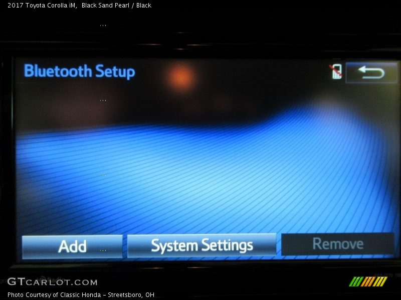Black Sand Pearl / Black 2017 Toyota Corolla iM