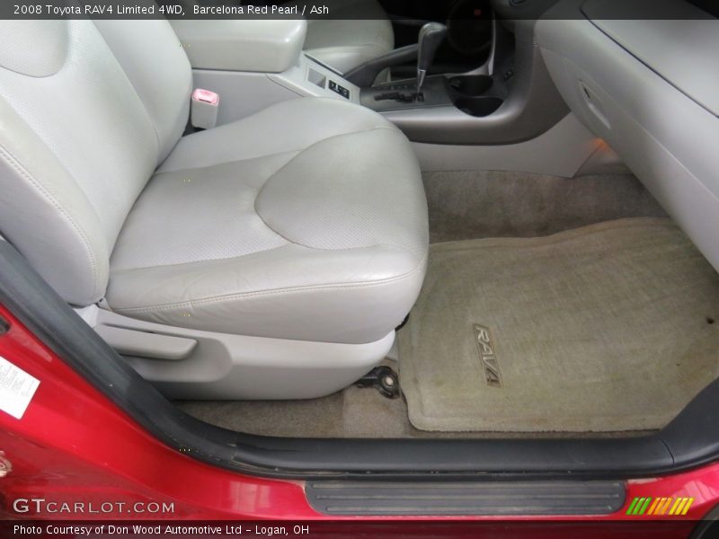 Barcelona Red Pearl / Ash 2008 Toyota RAV4 Limited 4WD