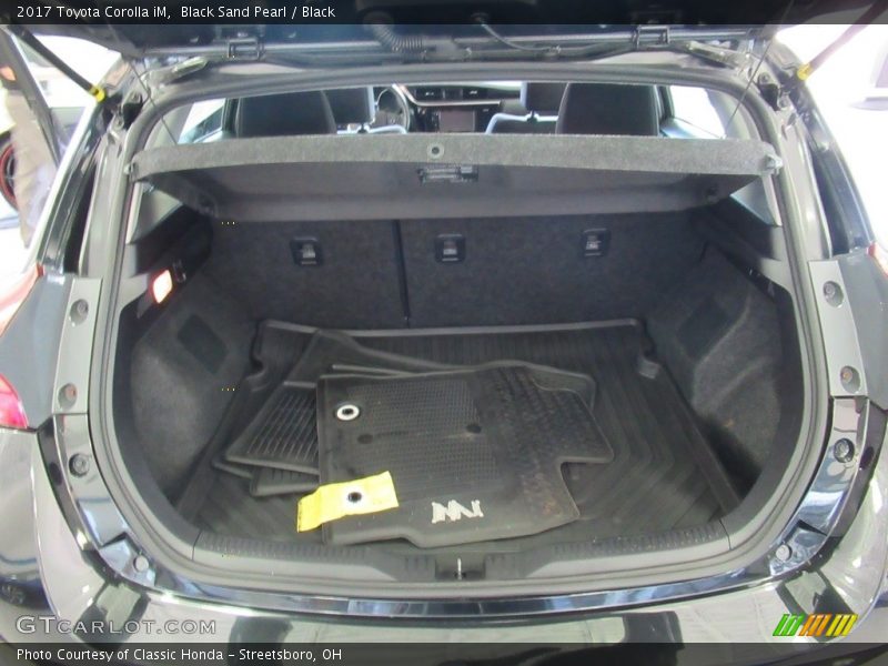 Black Sand Pearl / Black 2017 Toyota Corolla iM