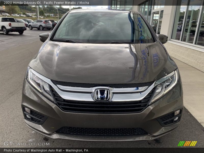 Pacific Pewter Metallic / Mocha 2020 Honda Odyssey EX