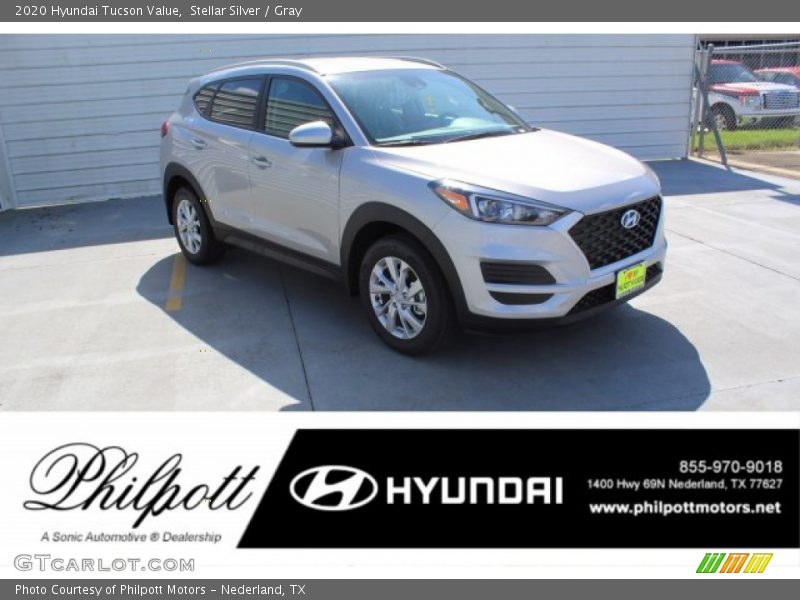 Stellar Silver / Gray 2020 Hyundai Tucson Value