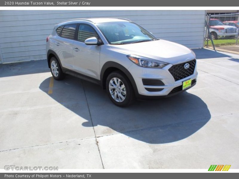 Stellar Silver / Gray 2020 Hyundai Tucson Value