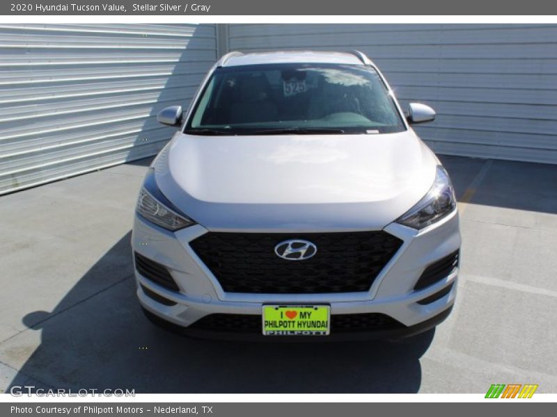 Stellar Silver / Gray 2020 Hyundai Tucson Value