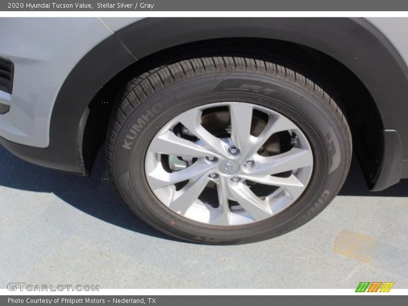 Stellar Silver / Gray 2020 Hyundai Tucson Value