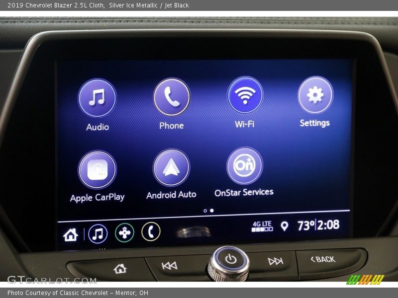 Silver Ice Metallic / Jet Black 2019 Chevrolet Blazer 2.5L Cloth