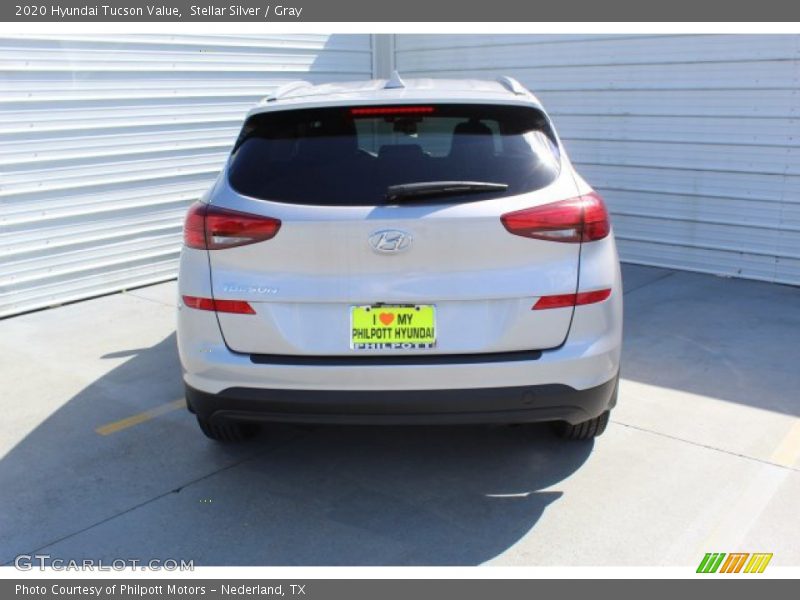 Stellar Silver / Gray 2020 Hyundai Tucson Value