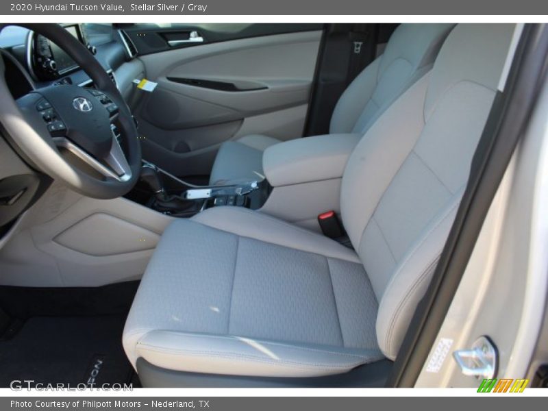 Stellar Silver / Gray 2020 Hyundai Tucson Value