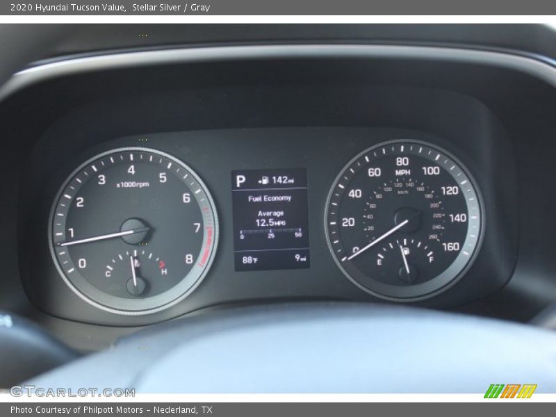 Stellar Silver / Gray 2020 Hyundai Tucson Value