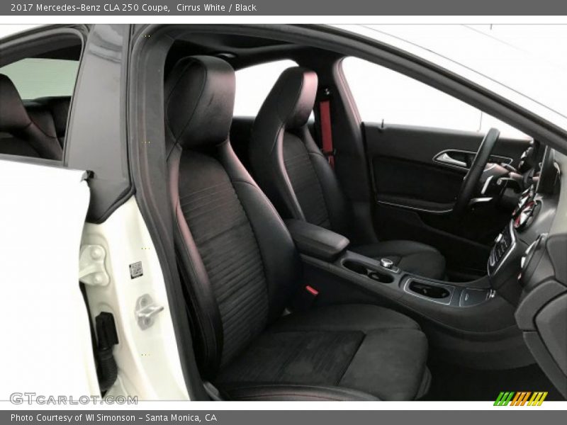 Cirrus White / Black 2017 Mercedes-Benz CLA 250 Coupe