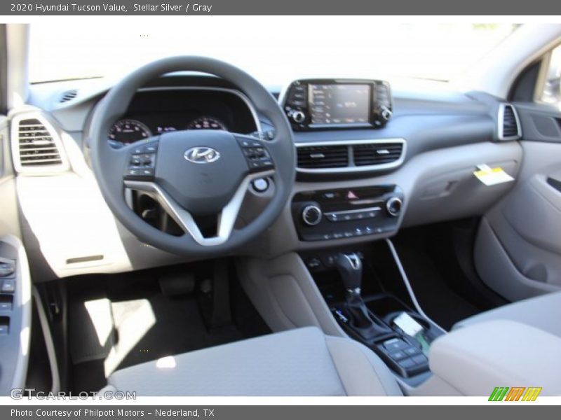 Stellar Silver / Gray 2020 Hyundai Tucson Value