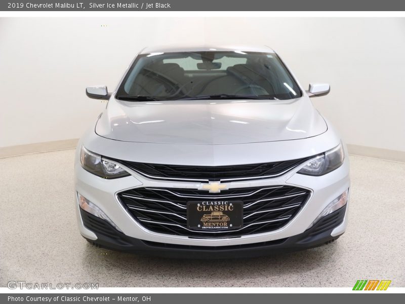 Silver Ice Metallic / Jet Black 2019 Chevrolet Malibu LT