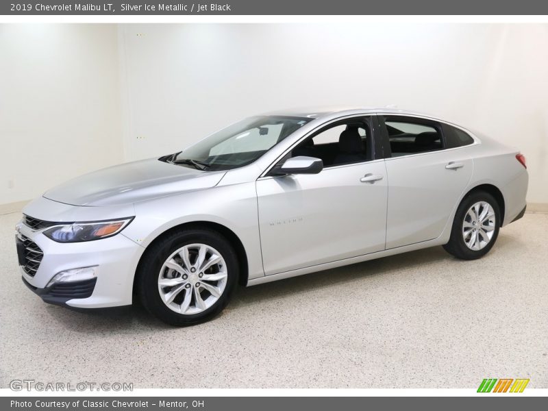 Silver Ice Metallic / Jet Black 2019 Chevrolet Malibu LT