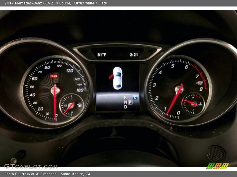 Cirrus White / Black 2017 Mercedes-Benz CLA 250 Coupe
