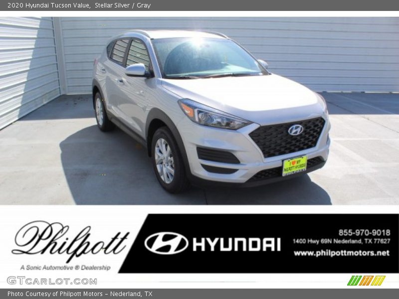 Stellar Silver / Gray 2020 Hyundai Tucson Value
