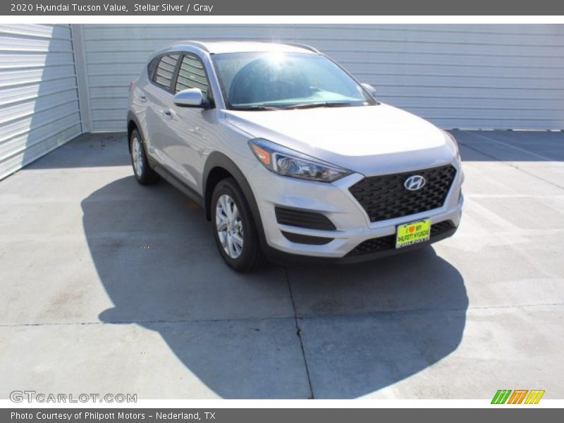 Stellar Silver / Gray 2020 Hyundai Tucson Value