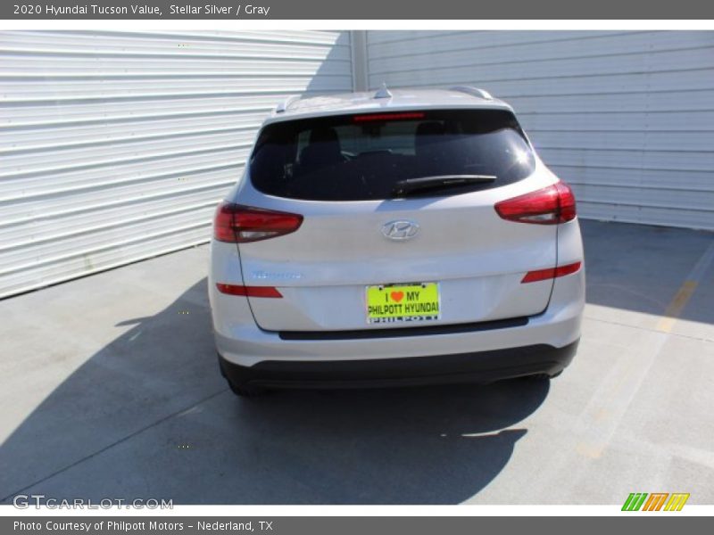 Stellar Silver / Gray 2020 Hyundai Tucson Value
