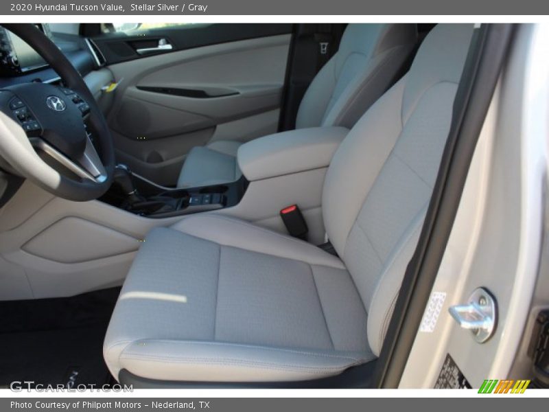 Stellar Silver / Gray 2020 Hyundai Tucson Value