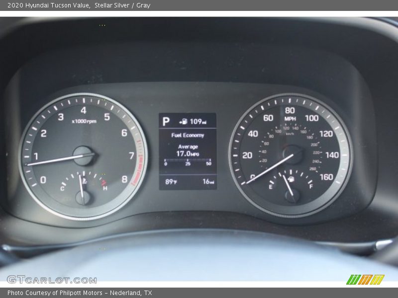 Stellar Silver / Gray 2020 Hyundai Tucson Value