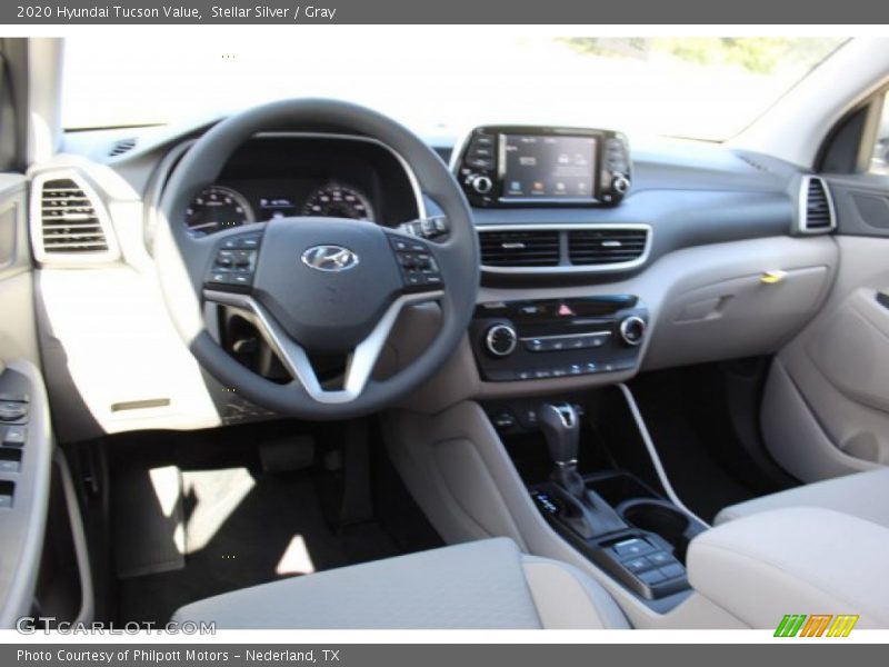 Stellar Silver / Gray 2020 Hyundai Tucson Value