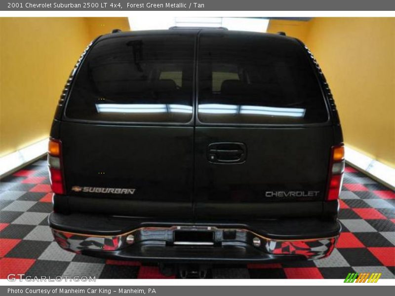 Forest Green Metallic / Tan 2001 Chevrolet Suburban 2500 LT 4x4