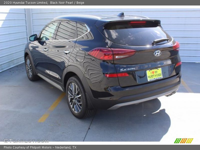 Black Noir Pearl / Beige 2020 Hyundai Tucson Limited