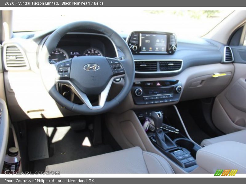 Black Noir Pearl / Beige 2020 Hyundai Tucson Limited