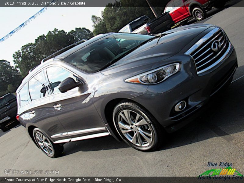 Diamond Slate / Graphite 2013 Infiniti JX 35