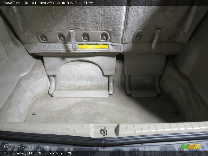 Arctic Frost Pearl / Fawn 2008 Toyota Sienna Limited AWD