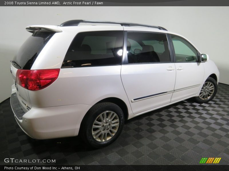 Arctic Frost Pearl / Fawn 2008 Toyota Sienna Limited AWD