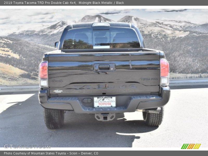 Midnight Black Metallic / Black 2019 Toyota Tacoma TRD Pro Double Cab 4x4