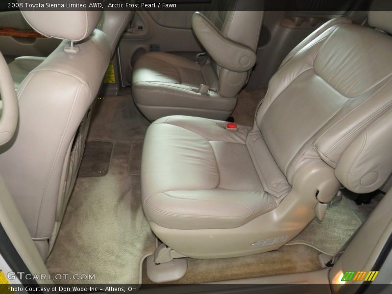 Arctic Frost Pearl / Fawn 2008 Toyota Sienna Limited AWD