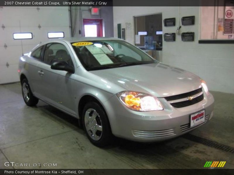 Ultra Silver Metallic / Gray 2007 Chevrolet Cobalt LS Coupe