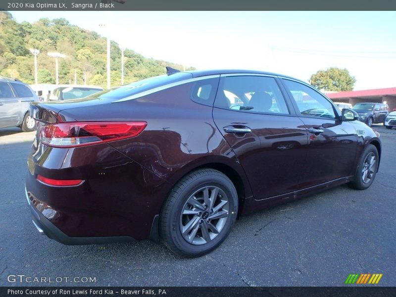 Sangria / Black 2020 Kia Optima LX