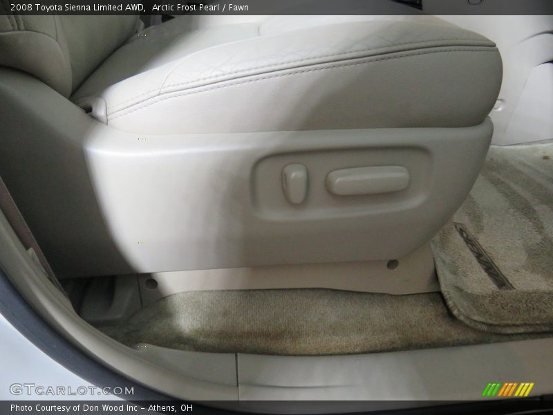 Arctic Frost Pearl / Fawn 2008 Toyota Sienna Limited AWD