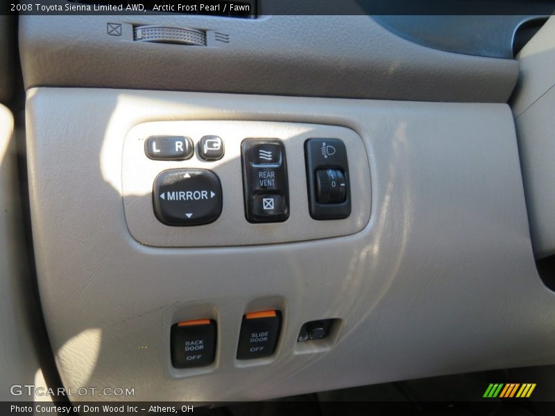 Arctic Frost Pearl / Fawn 2008 Toyota Sienna Limited AWD
