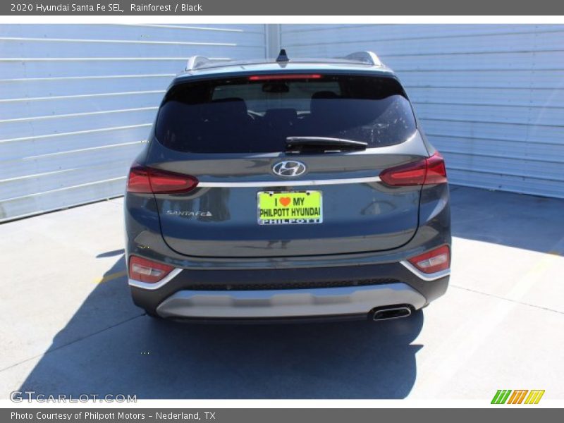 Rainforest / Black 2020 Hyundai Santa Fe SEL