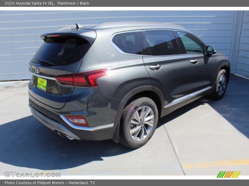 Rainforest / Black 2020 Hyundai Santa Fe SEL