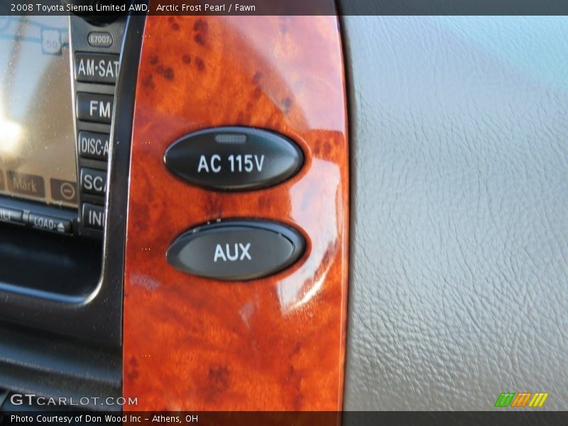 Arctic Frost Pearl / Fawn 2008 Toyota Sienna Limited AWD