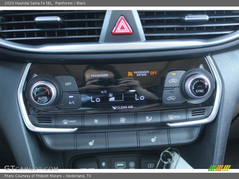 Rainforest / Black 2020 Hyundai Santa Fe SEL