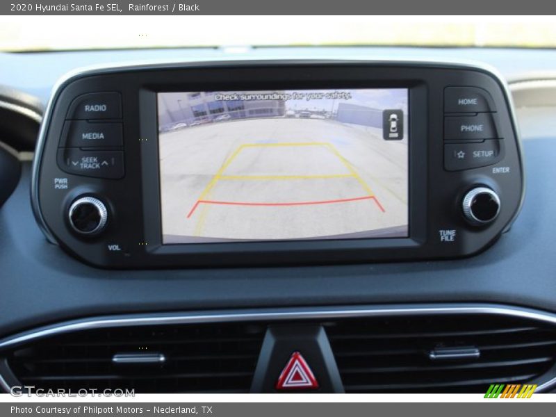 Rainforest / Black 2020 Hyundai Santa Fe SEL