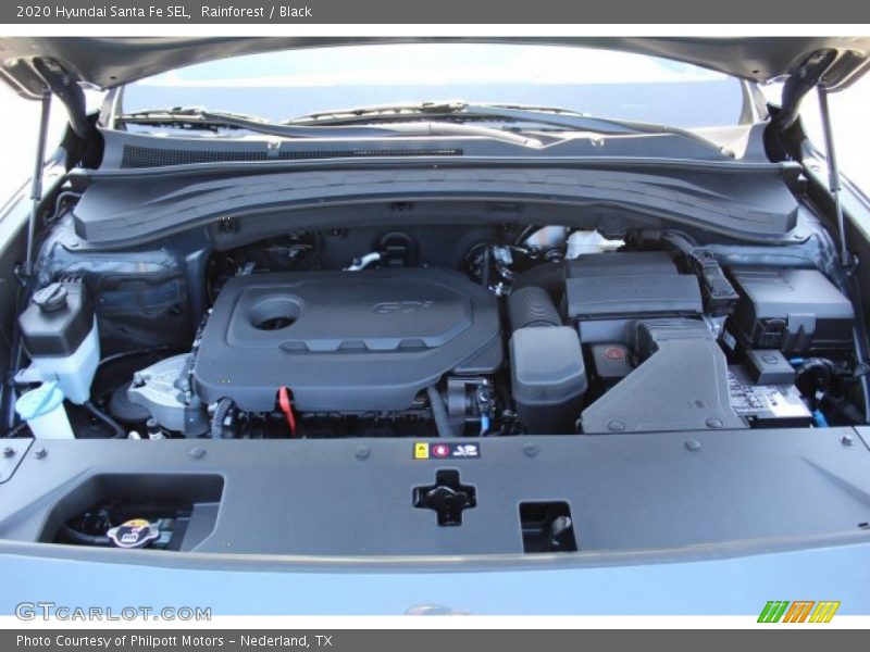 Rainforest / Black 2020 Hyundai Santa Fe SEL