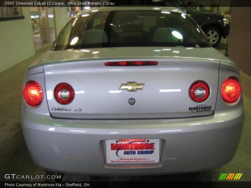 Ultra Silver Metallic / Gray 2007 Chevrolet Cobalt LS Coupe