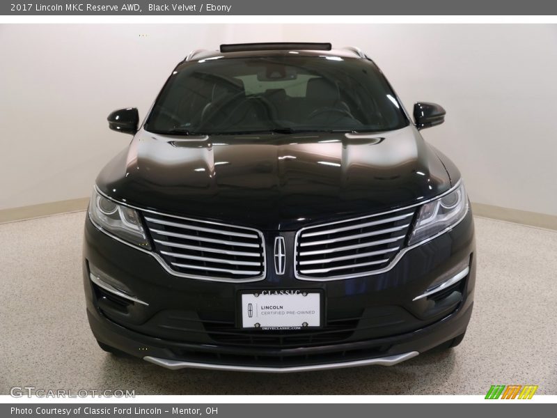 Black Velvet / Ebony 2017 Lincoln MKC Reserve AWD