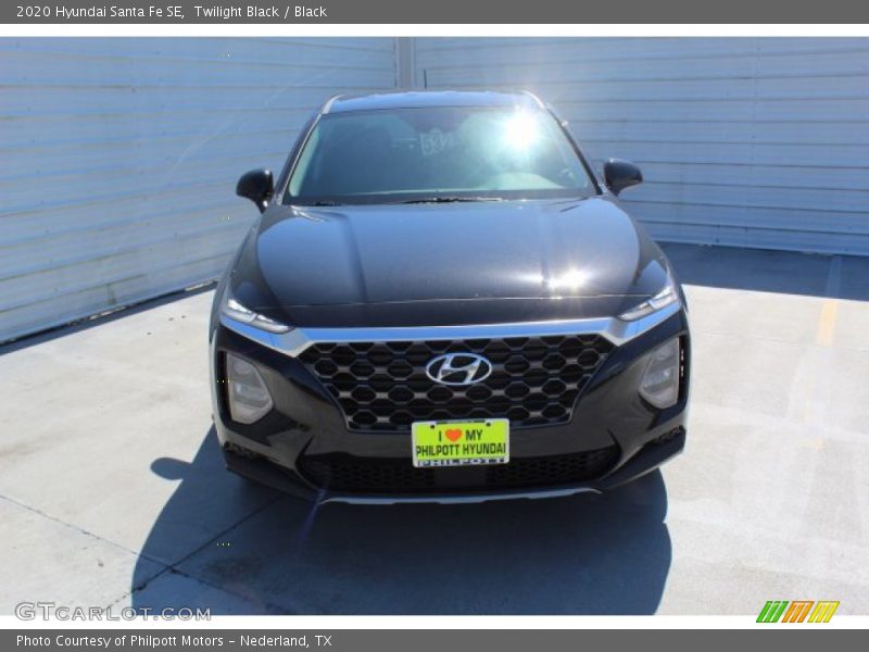 Twilight Black / Black 2020 Hyundai Santa Fe SE