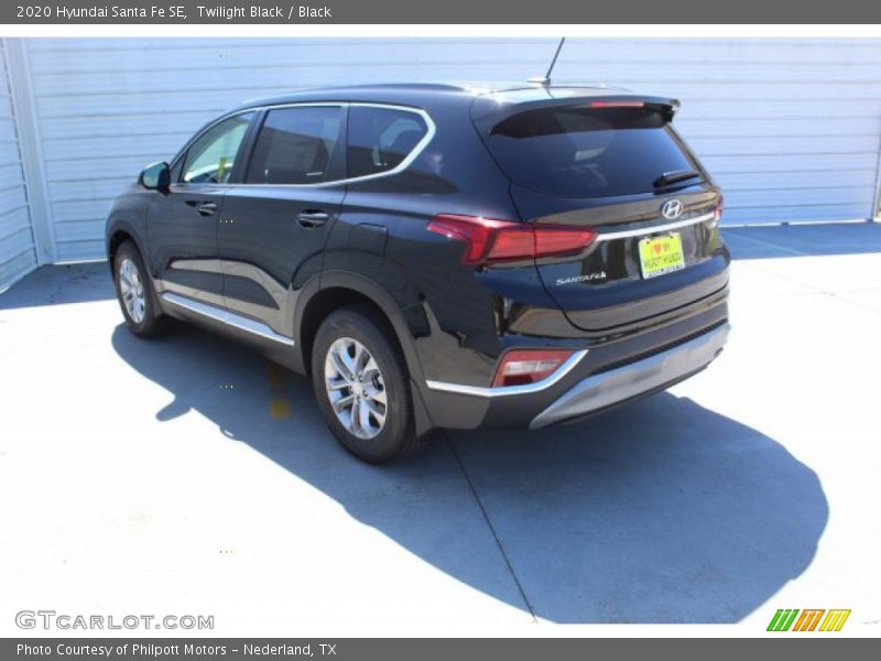 Twilight Black / Black 2020 Hyundai Santa Fe SE