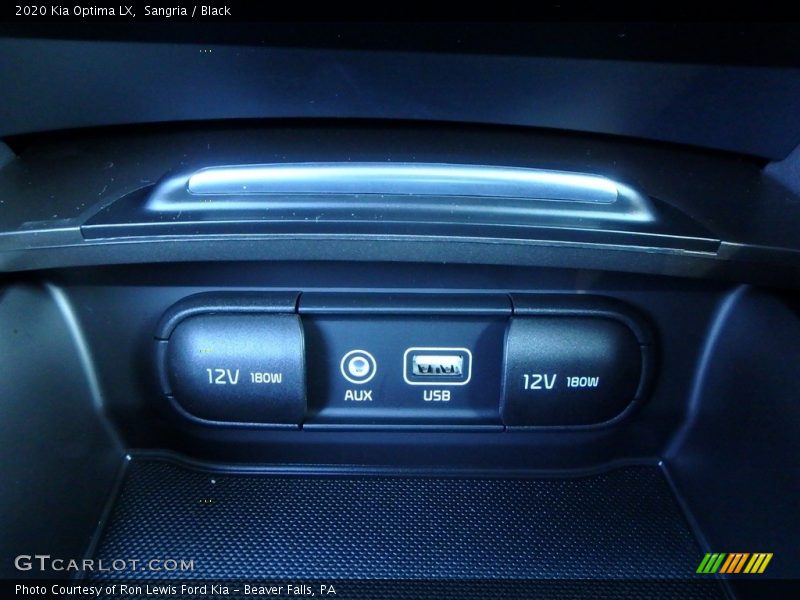 Sangria / Black 2020 Kia Optima LX