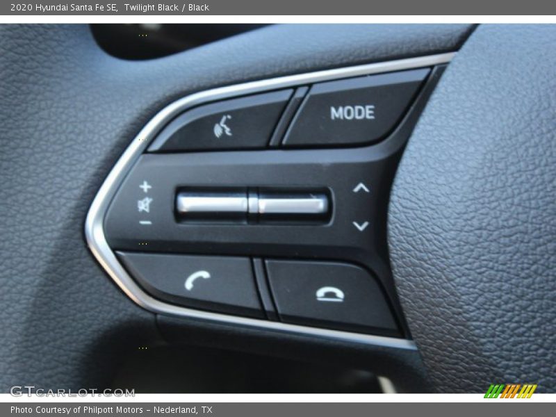 Twilight Black / Black 2020 Hyundai Santa Fe SE